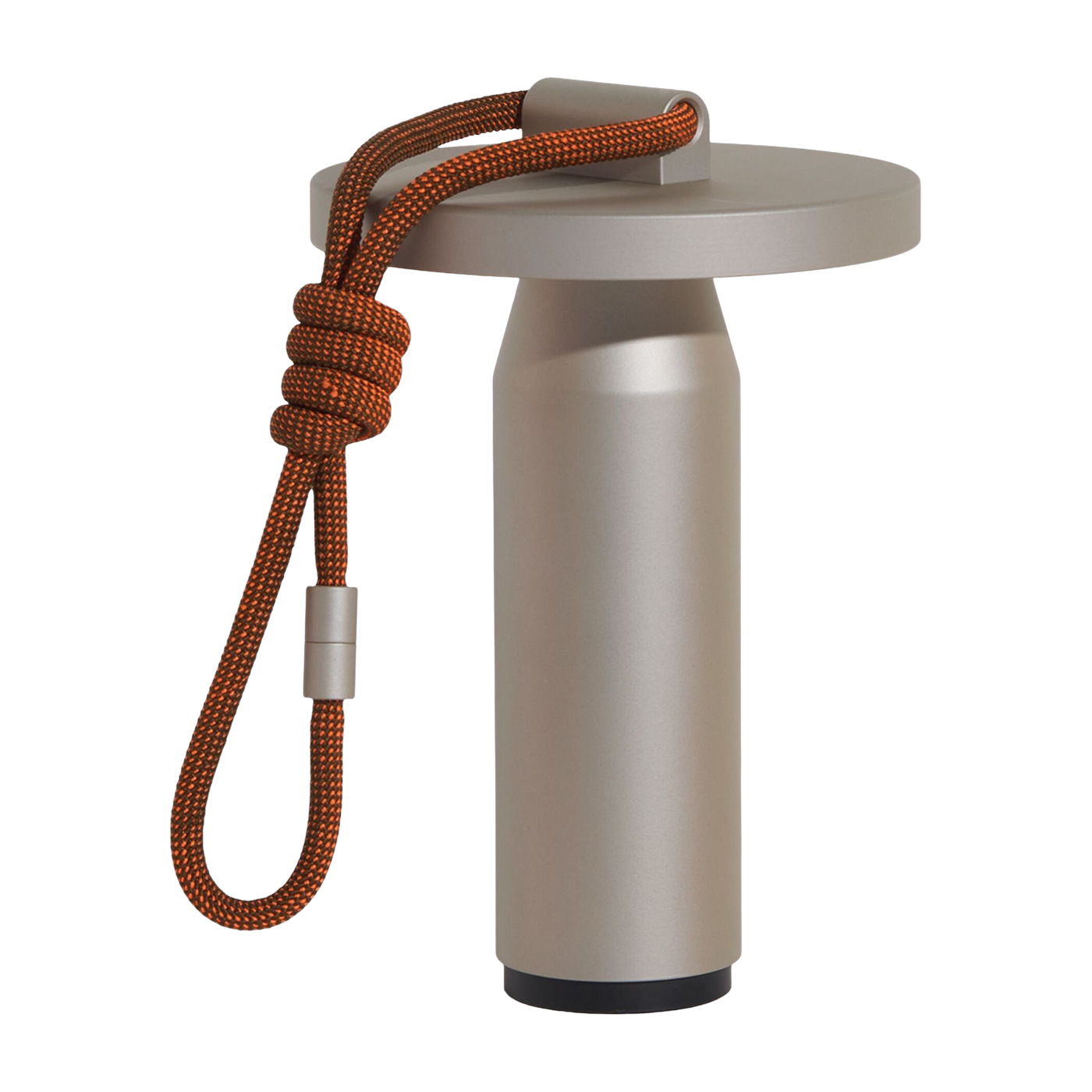 Kleine Nomadenlampe aus grauem Aluminium Quasar -. Petite Friture