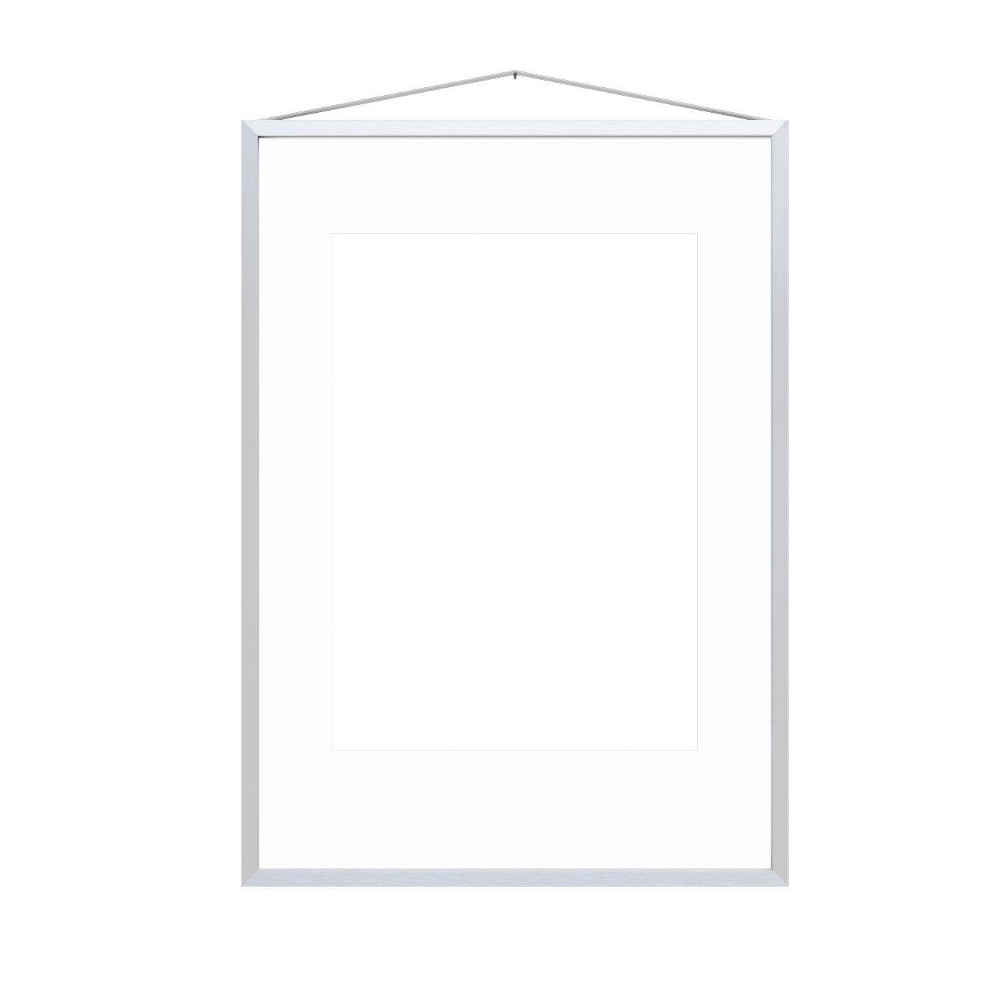 design Frame Cornice da appendere Chrome A2 - Moebe