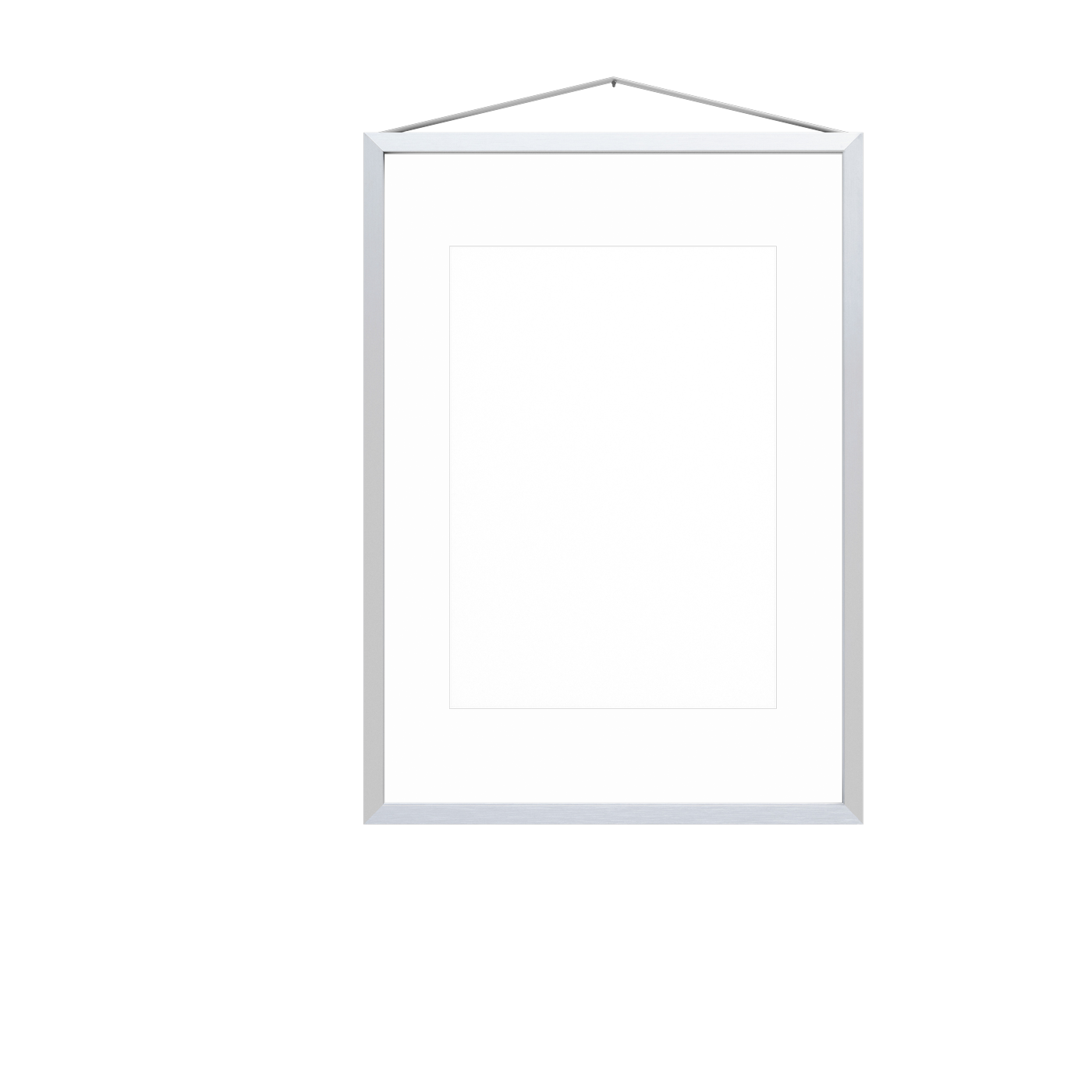 design Frame Cornice per appendere Chrome A3 - Moebe
