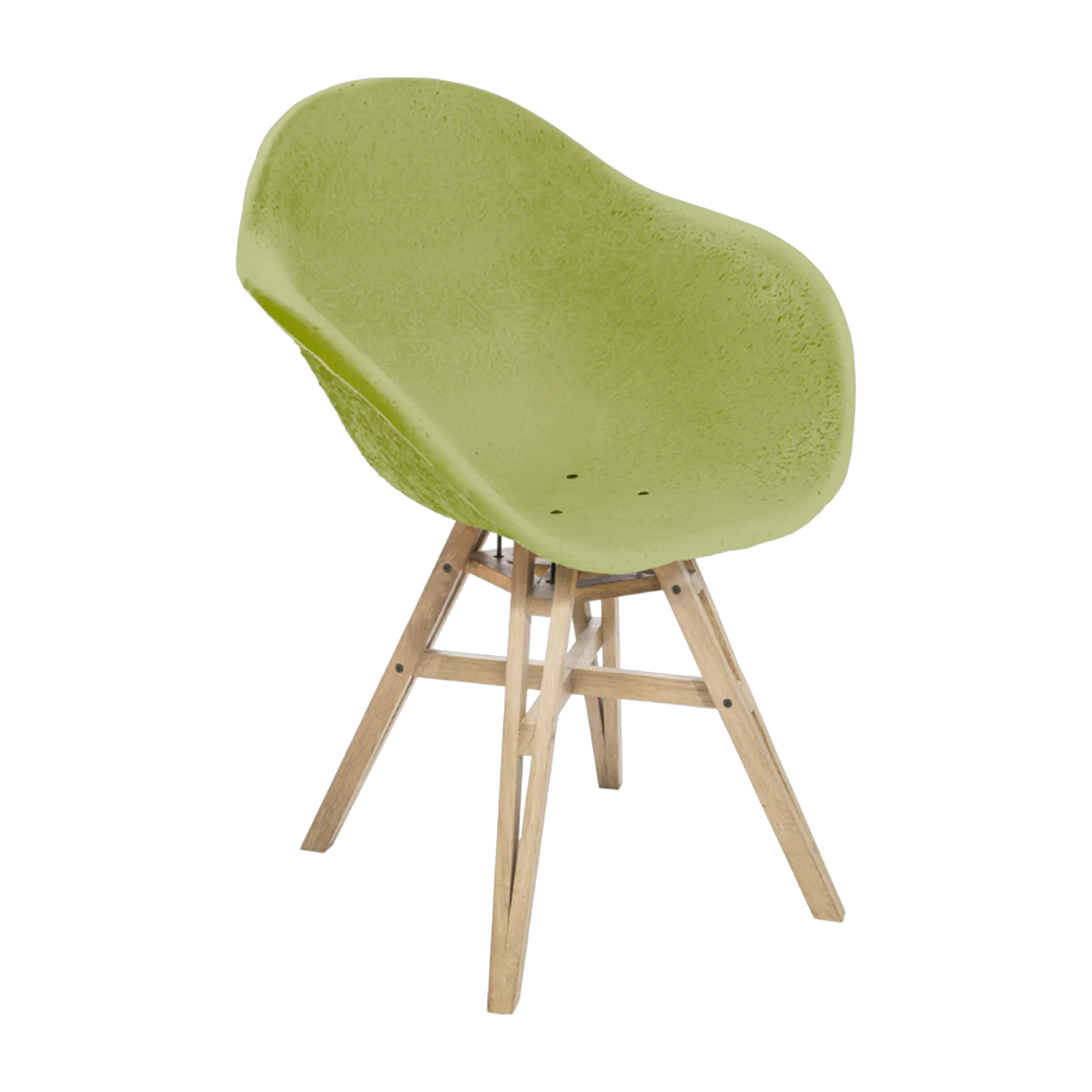 Chaise avec accoudoirs pistache Gravêne 6.7 - Maximum