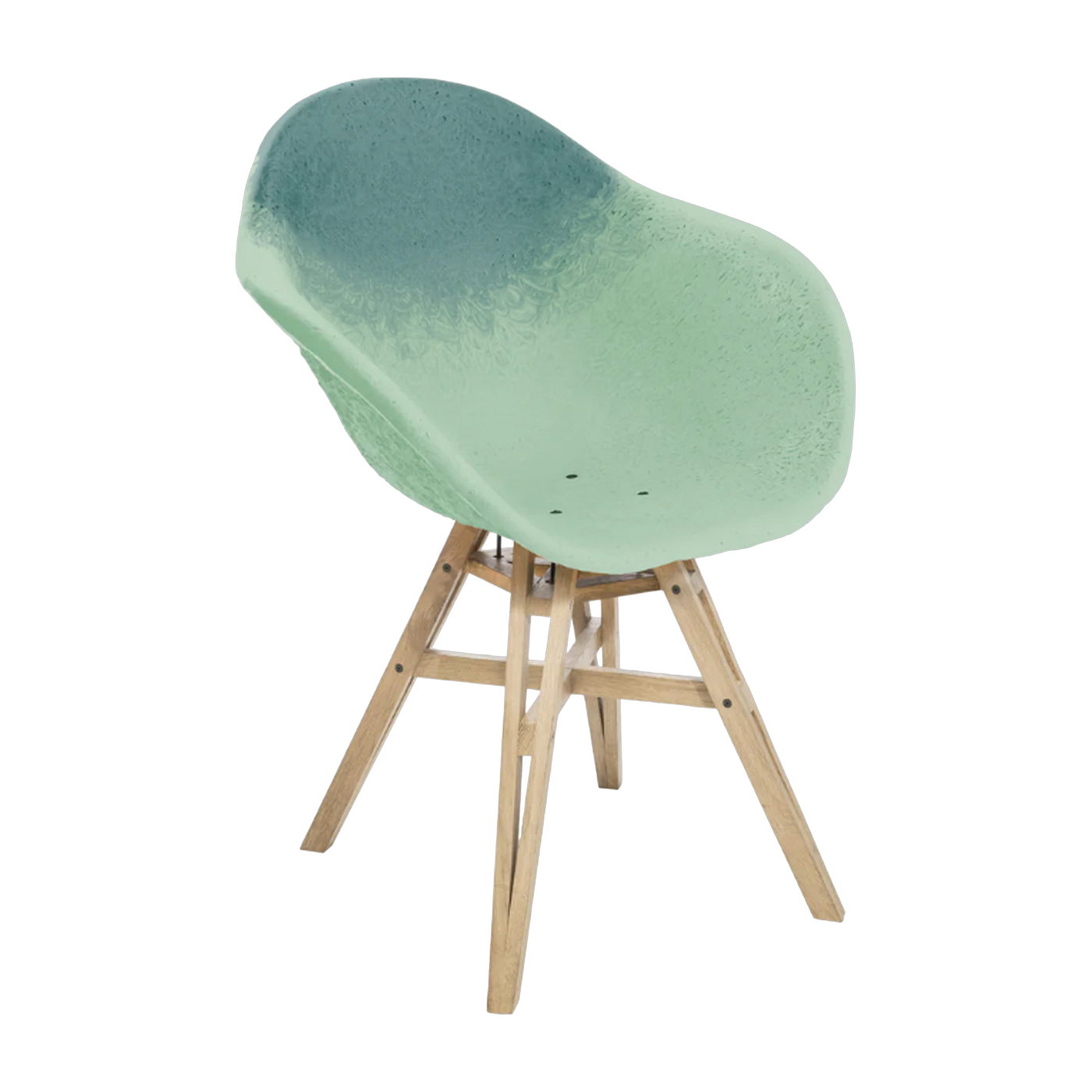 Chaise avec accoudoirs brume et galet Gravêne 6.7 - Maximum
