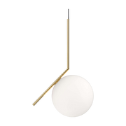 Pendelleuchte aus 24k Gold und Glaskugel IC S2 Anniversary -. Flos
