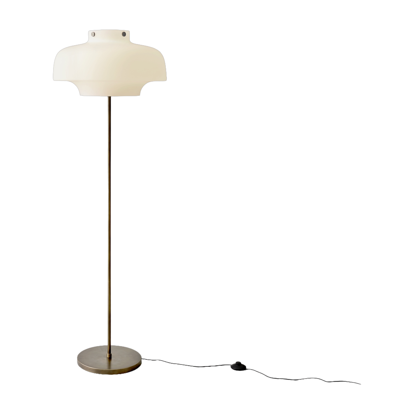 Copenhagen Lampada da terra in vetro opalino 150 cm SC13 - &tradition
