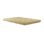 Mattress for 2-seater sofa bed beige wheat 140x200cm Roots - Karup Design