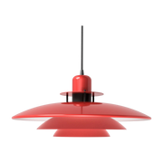 Red brillant and black mat 43cm Primus I - Belid