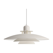 Sand and brass metal pendant lamp 47. 5cm Primus V - Belid