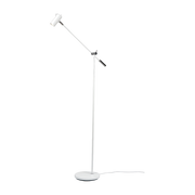 mat Lámpara de pie regulable de metal blanco 100-133, 9cm Cato - Belid
