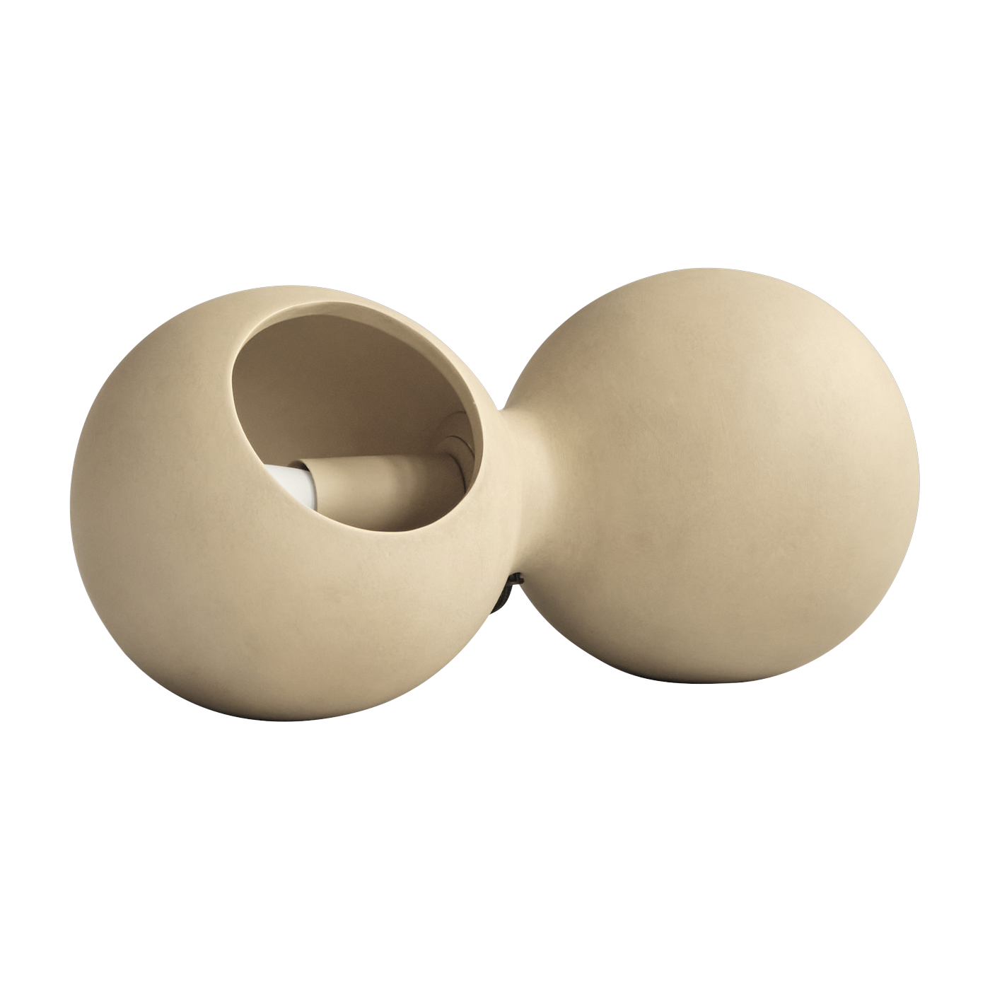 Lampada da tavolo in ceramica color sabbia 32x15x14, 5cm Le Deux - 101 Copenhagen