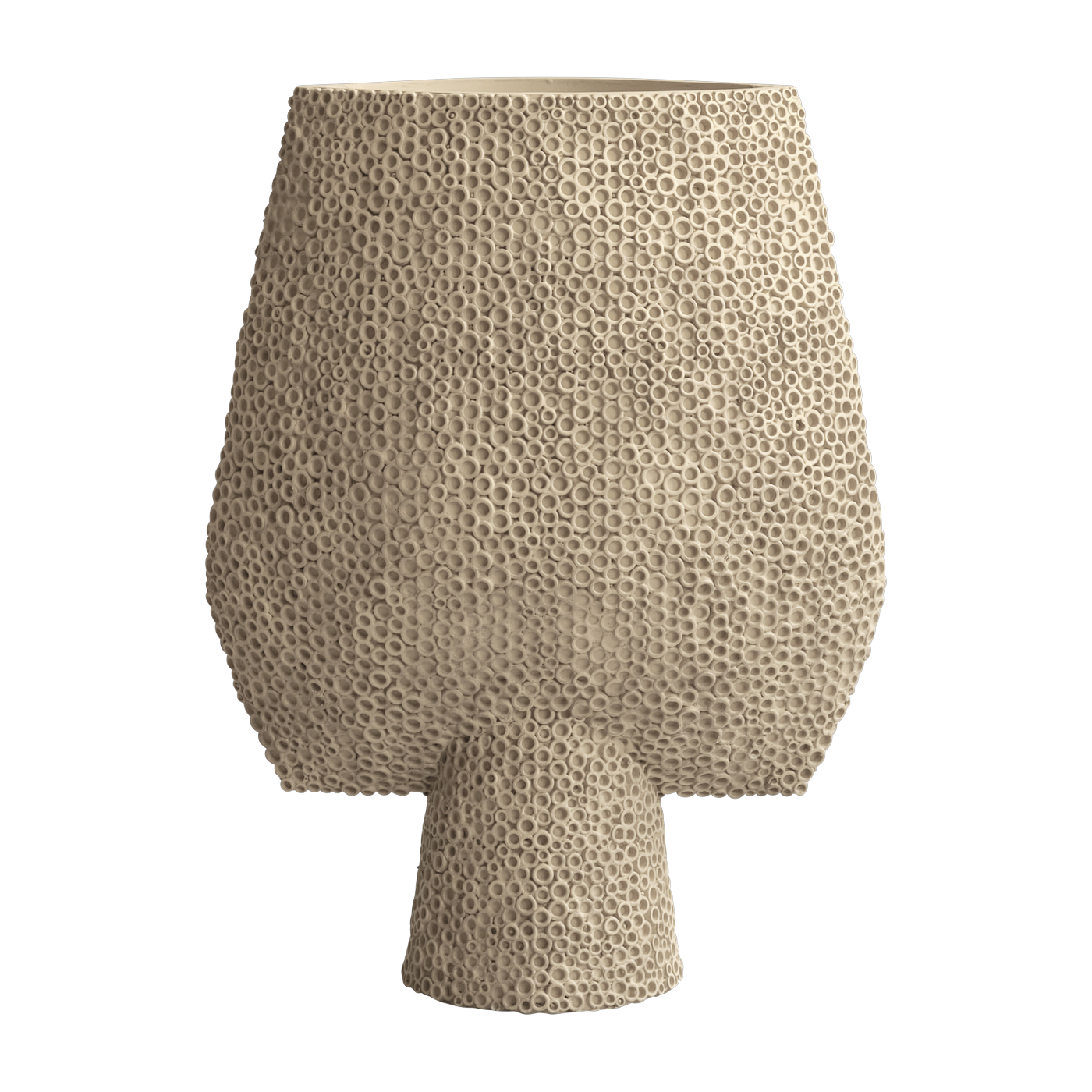 Vase carré en céramique sable 33x17x44cm Sphere  Shisen - 101 Copenhagen