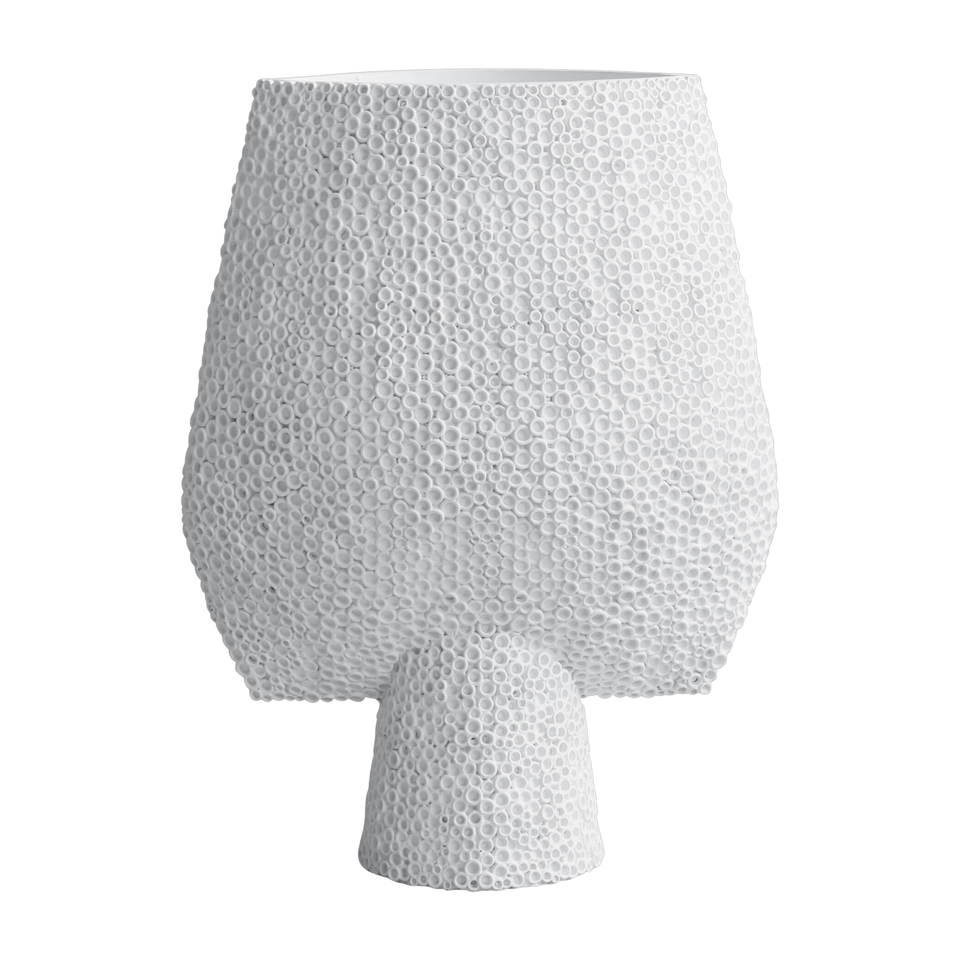 Vase carré en céramique blanche 33x17x44cm Sphere  Shisen - 101 Copenhagen