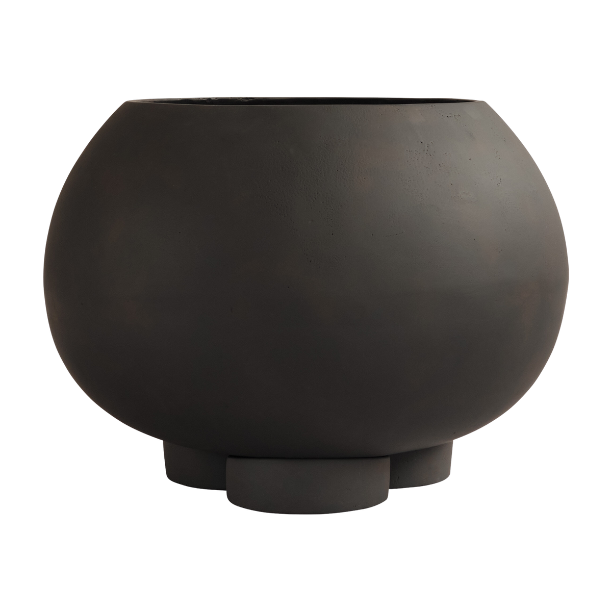 Blumentopf aus Beton Kaffee 56x40cm Urchin -. 101 Copenhagen