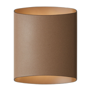 Aplique de pared con estructura de metal arenado e interior de latón 17cm Sinne - Belid
