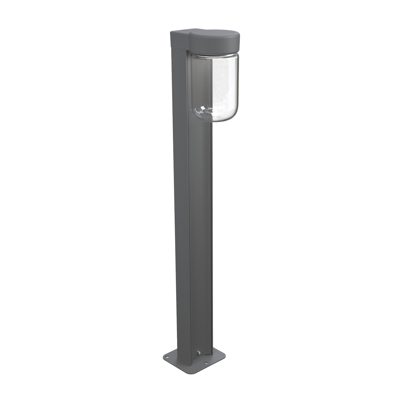 Stehleuchte für den Außenbereich aus Metall Graphit 94, 7cm Bollard Moon - -. Belid