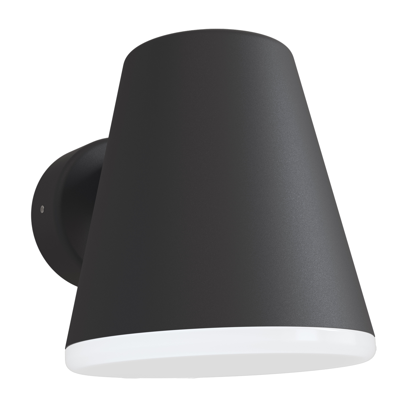 Black metal outdoor wall light 25. 5cm Mist - Belid