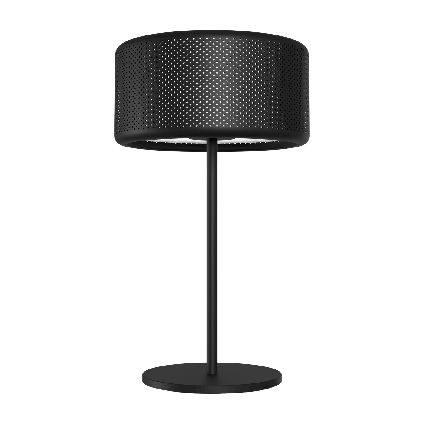 Lampe de table noire mat 36cm Grain M - Herstal