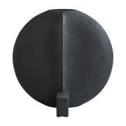 Vase black ceramic round 49x27x45cm Guggenheim - 101 Copenhagen