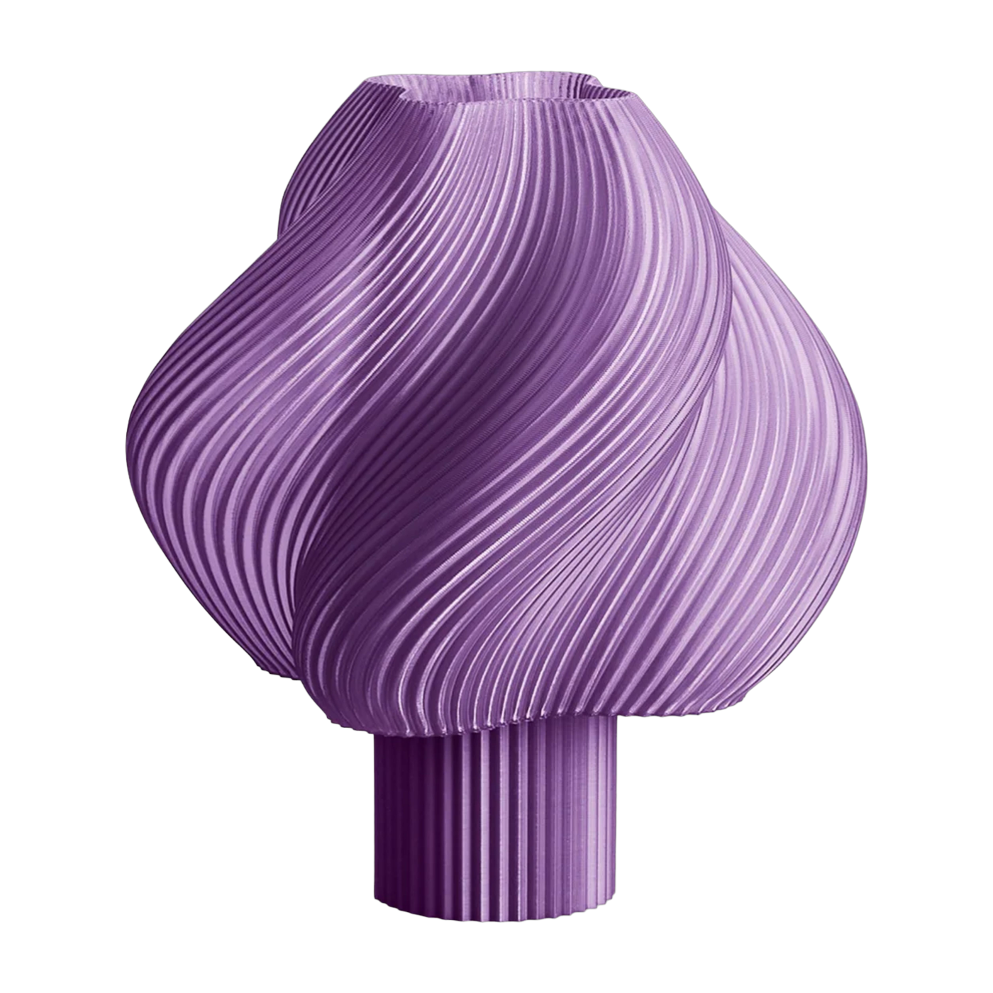 Soft Lampada da tavolo sorbetto alla lavanda 34 cm serve grande - Crème Atelier