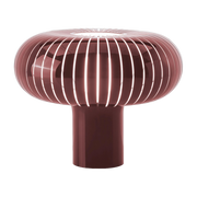 Bordeauxfarbene Tischlampe Teresa -. Kartell