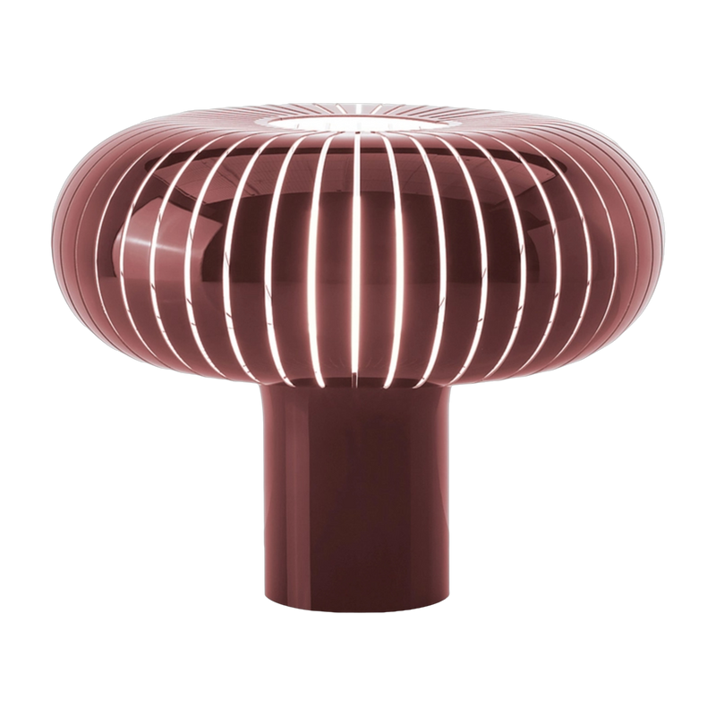 Lampe à poser en plastique bordeaux 43cm Teresa - Kartell