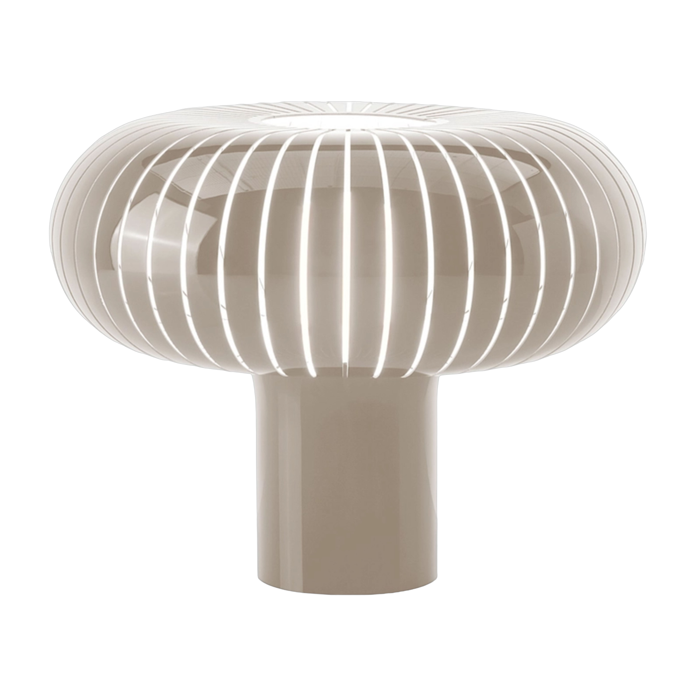 Teresa dove gray table lamp - Kartell