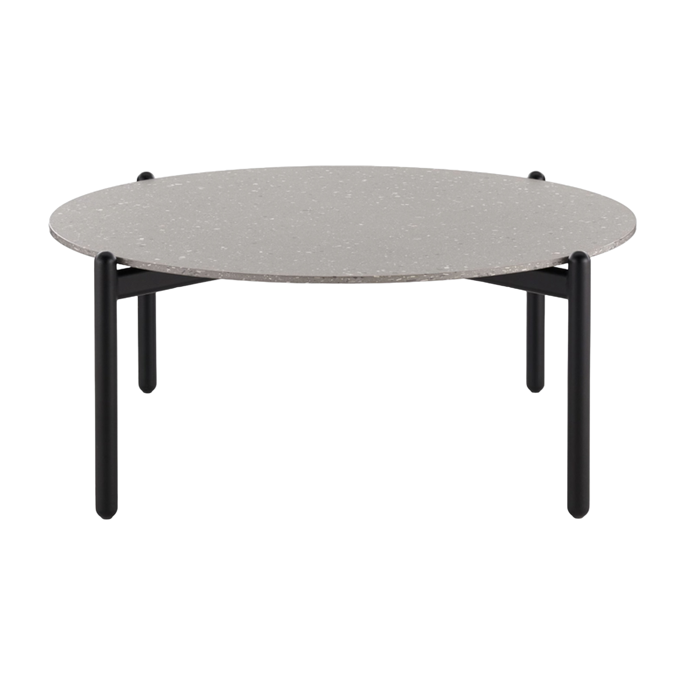 gris clair Mesa de centro Terrazzo 85x91cm Undique - Kartell