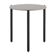 Terrazzo side table gris clair 48x51cm Undique - Kartell