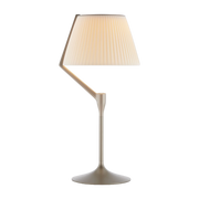Lampe de table en aluminium moulé champagne Angelo stone - Kartell