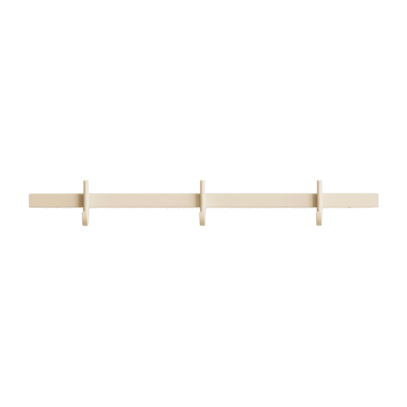 حامل معاطف حائطي من الألومنيوم الدردار 41x5,2x4,7سم Relief - String furniture