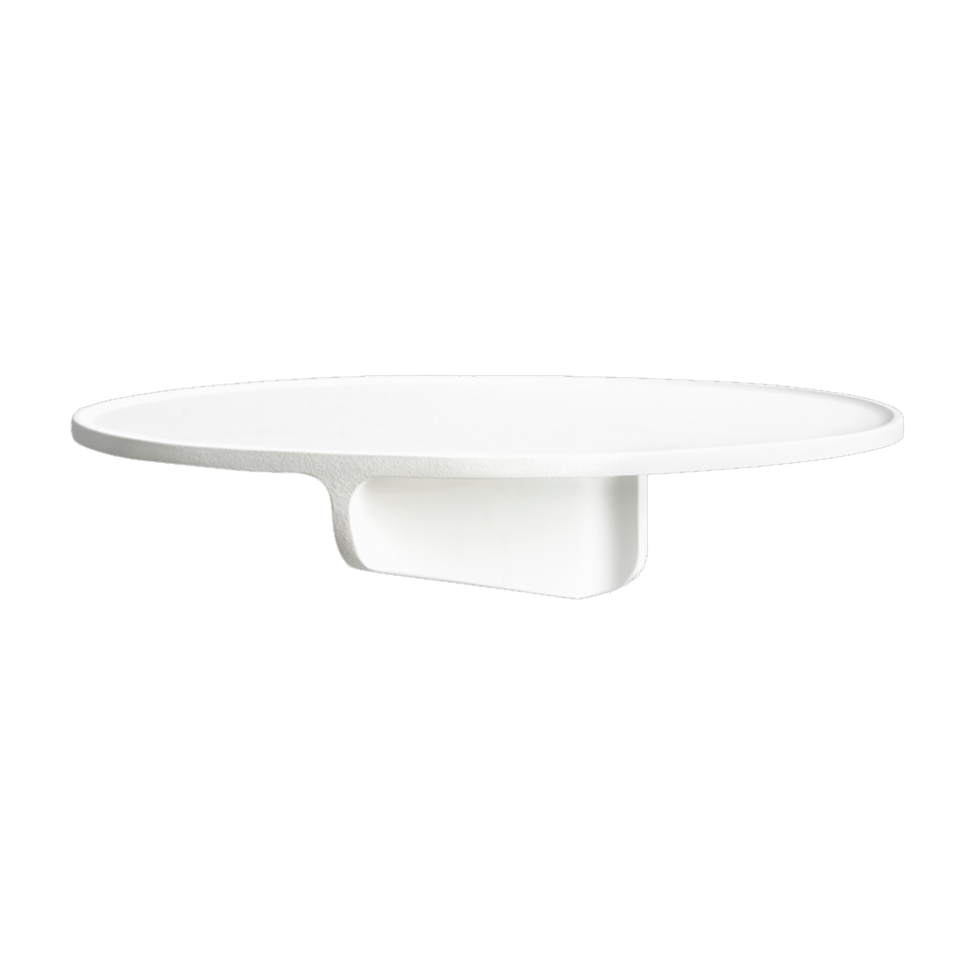 White aluminum shelf 28x8x24cm Museum - String furniture