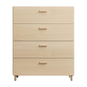 Breite Kommode aus Mdf-Holz Esche 82x98, 7x41cm. Relief - String furniture