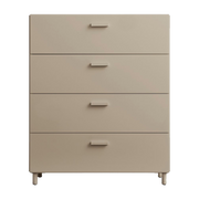Kommode breit aus Holz mdf beige 82x98, 7x41cm Relief - String furniture