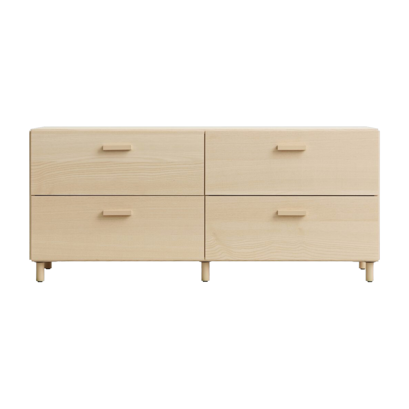 خزانة درجات بخشب MDF دردار 123x53,1x41سم Relief - String furniture