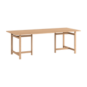 Mesa de comedor rectangular en roble natural 220x90cm - Moebe