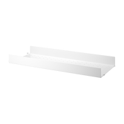 White metal high shelf 78x7x30cm String System - String furniture
