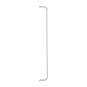 String System Binario in metallo bianco 72x8x1cm - String furniture