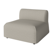 Module en tissus vilme bouclé sable Arké - Bolia