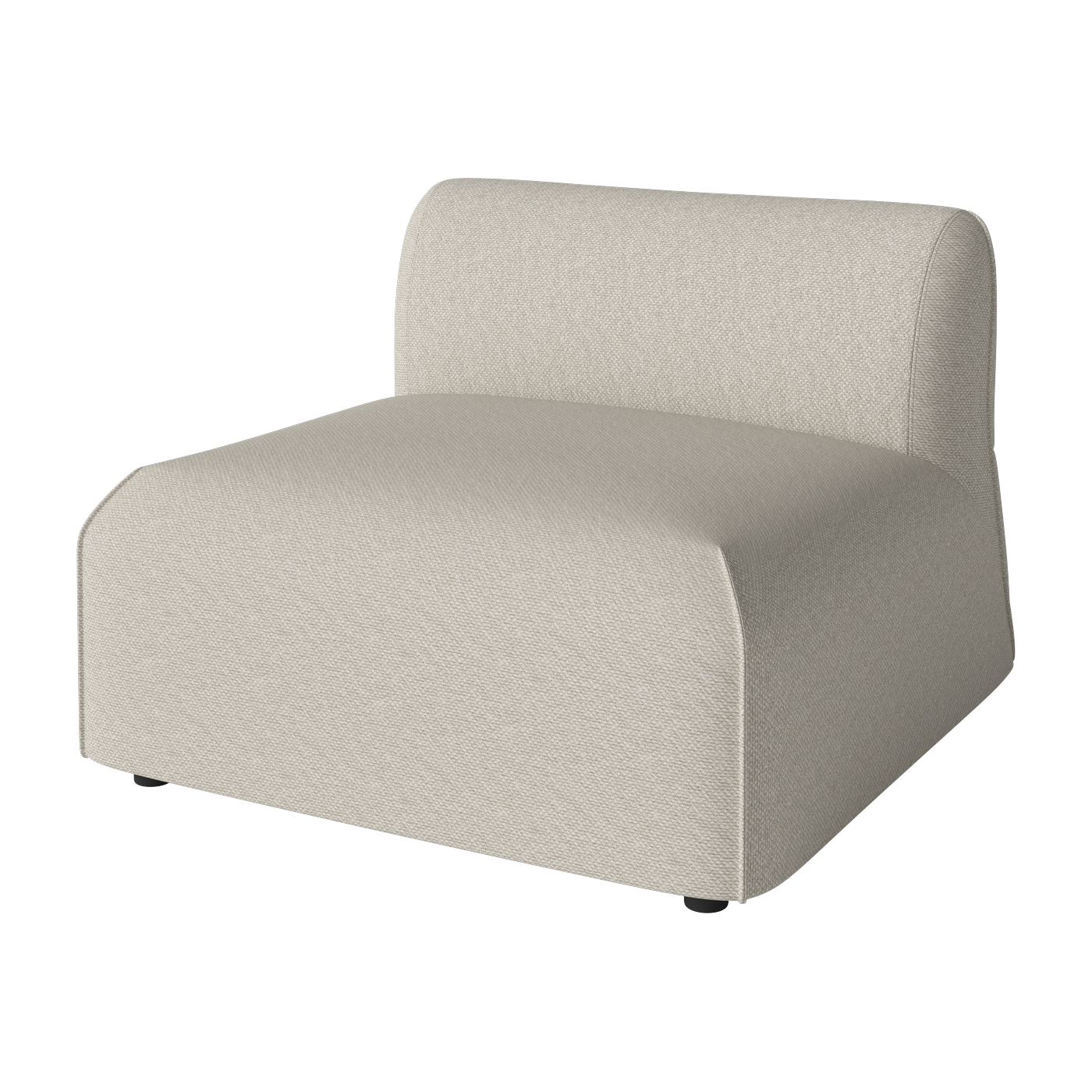 Modul aus beigem Vilme-Bouclé-Stoff Arké - -. Bolia
