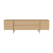 Oiled oak sideboard 240cm Daia - Bolia