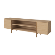 Offenes Sideboard aus geöltem Eichenholz 240cm Daia - Bolia