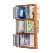 Wall-mounted cd rack 32x9. 9x40. 2cm B-cd kompakt - das kleine b