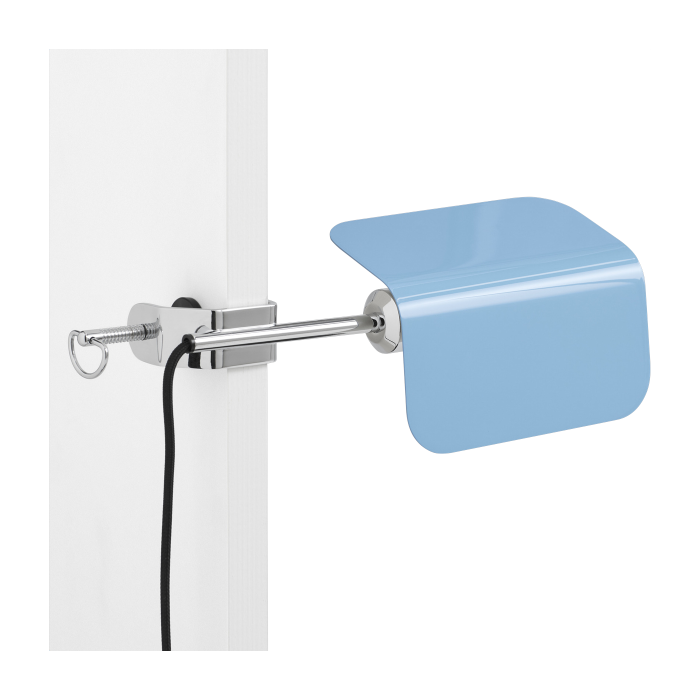 Lampe à pince bleu pastel Apex - Hay