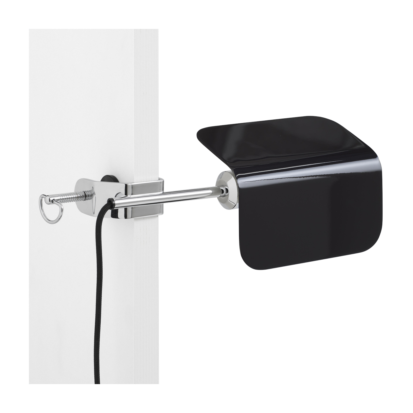Lampe à pince noir iron Apex - HAY