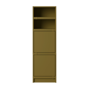 Meuble de rangement en bois mdf marron vert 44x141cm Stacked Configuration 4 - Muuto