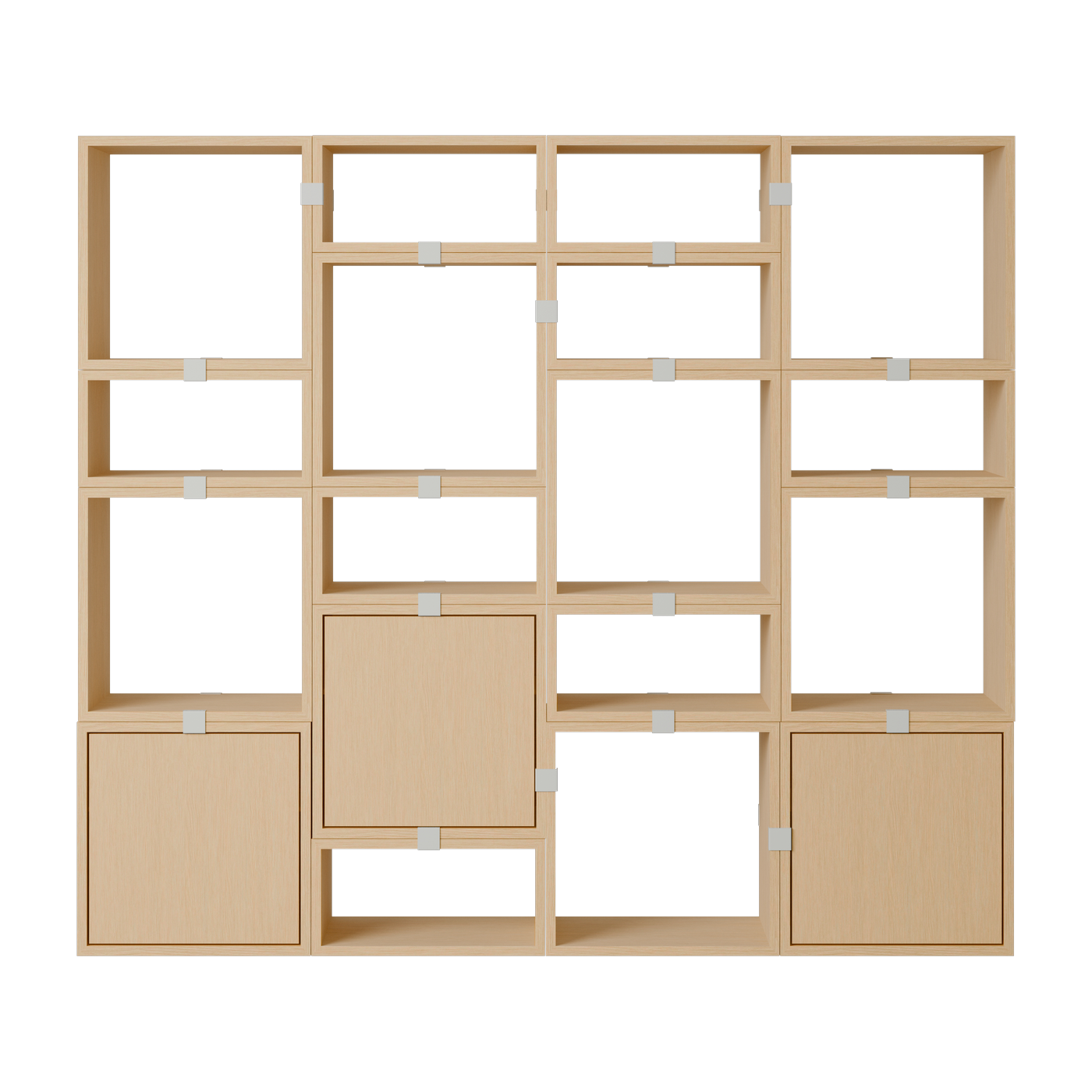 Stacked Libreria in mdf di rovere 175x153cm Configurazione 4 - Muuto