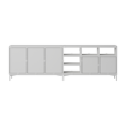 Sideboard aus Holz mdf grau 262x85cm Stacked Konfiguration 2 - -. Muuto