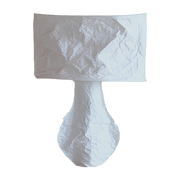 Lampe de table en résine et tyvek blanche Pajama 92
