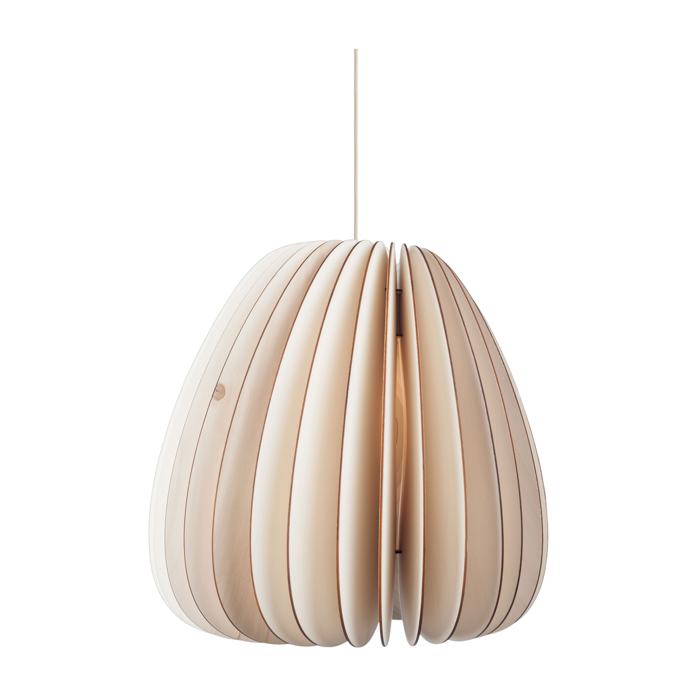 Volum 36x43cm colgante de madera natural sostenible - Schneid Studio