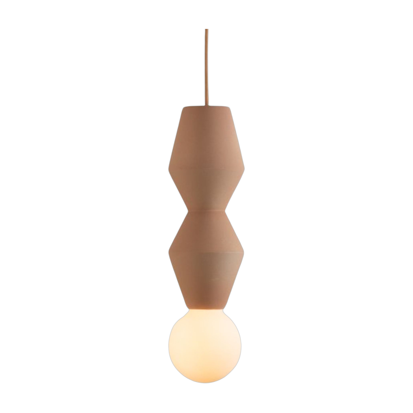 Ceramic hanger clay 10, 5x26, 5cm Stucco no2 - Schneid Studio
