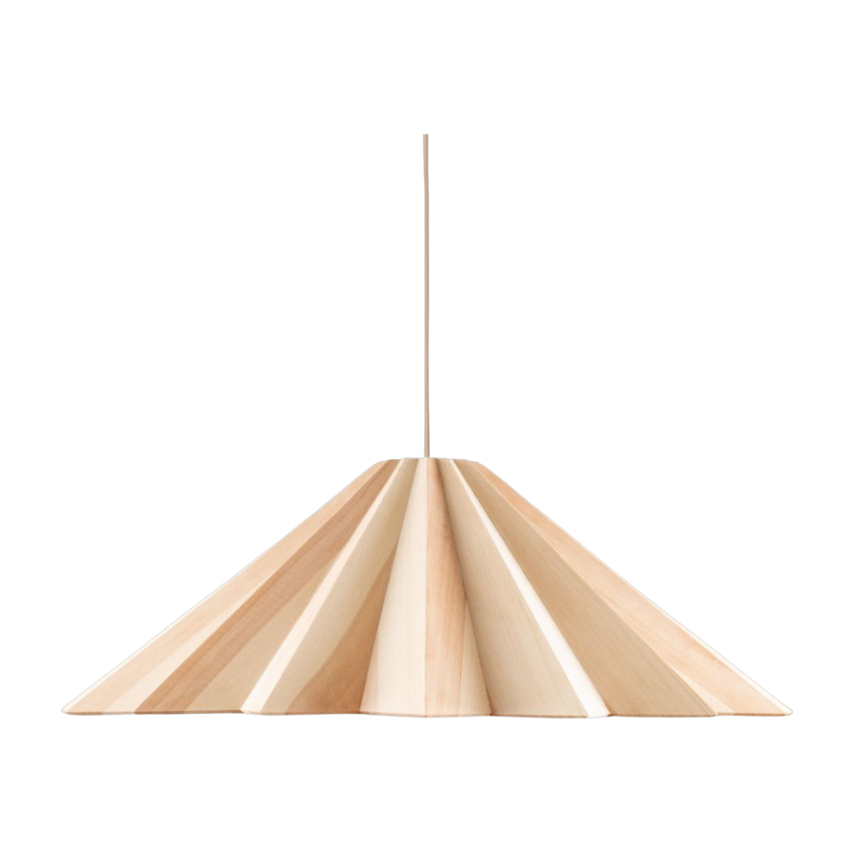 Big Lampada a sospensione in legno naturale 64, 5x21, 5 cm Stratus - Schneid Studio