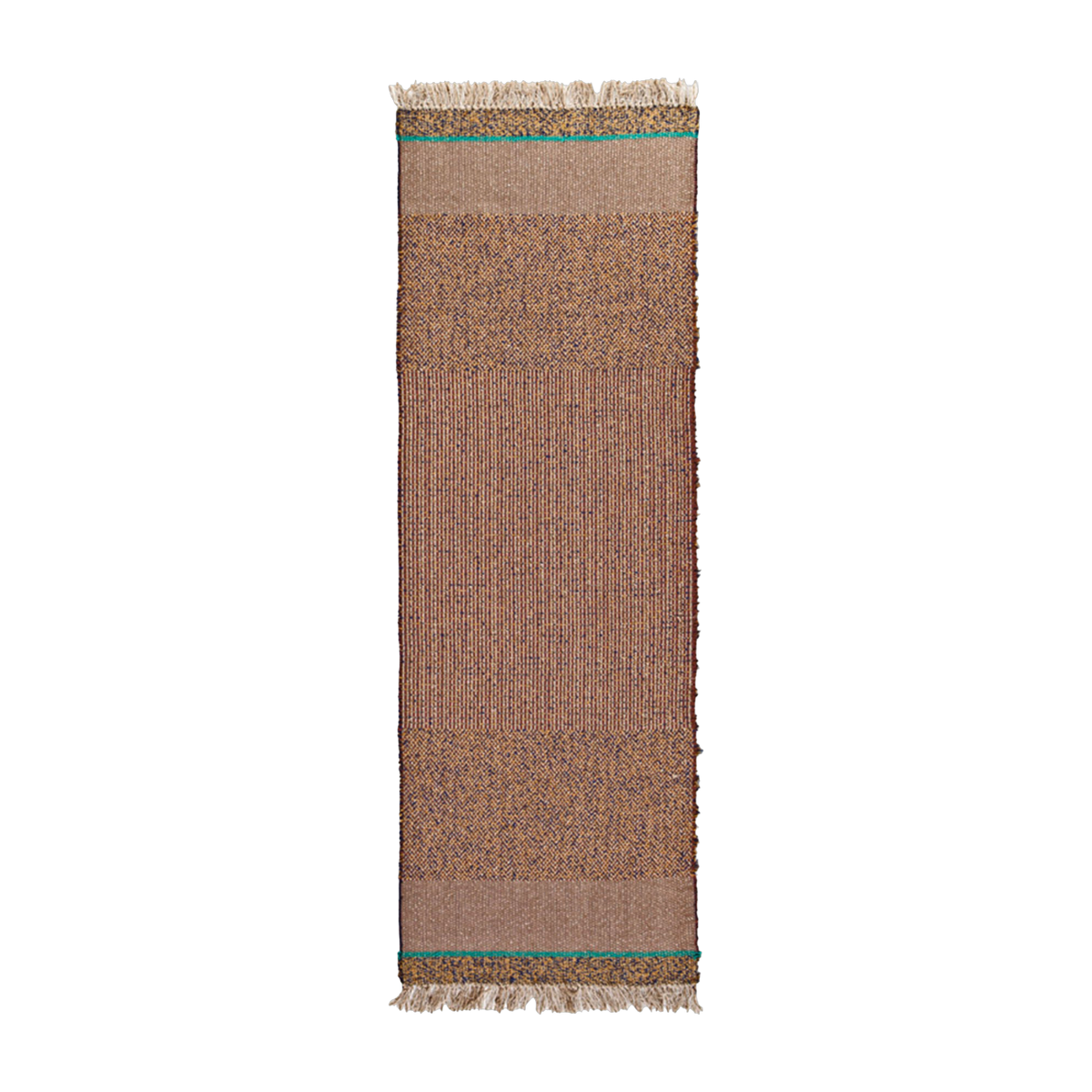 Rechteckiger Outdoor-Teppich aus natürlicher Jute 80x240cm Eco 01 -. Gervasoni